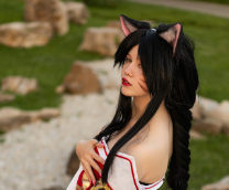 Ahri cosplay