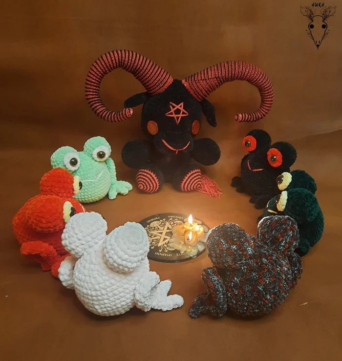 Reply to the post “Pikabu is trying to return copyright content” - My, Handmade, Needlework without process, Friday tag is mine, Crochet, Knitted toys, Soft toy, Amigurumi, Author's toy, Reply to post, Longpost