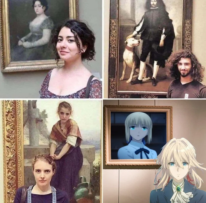 Seiba? Seiba! - Anime, Anime memes, Violet Evergarden, Fate, Saber