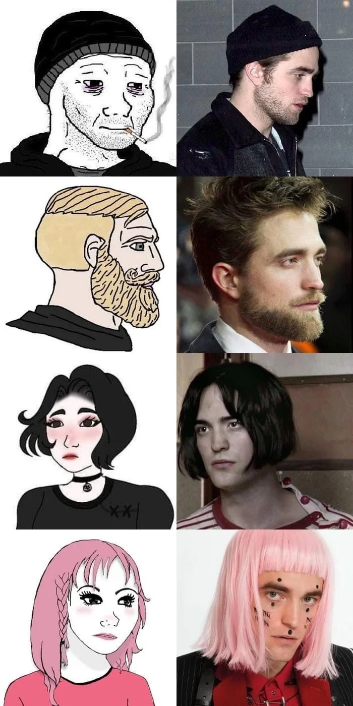 Stages 17 years - Humor, Picture with text, Memes, Images, Milota, Robert Pattison, Actors and actresses, Wojak, Nordic gamer
