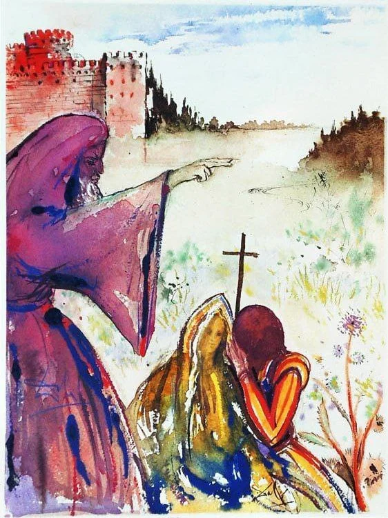 Romeo and Juliet illustrated by Salvador Dali - Illustrations, Romeo and Juliet, Telegram (link), Longpost