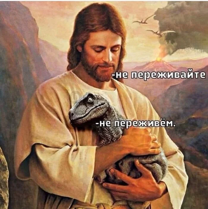 That's why he's sad - Dinosaurs, Picture with text, Humor