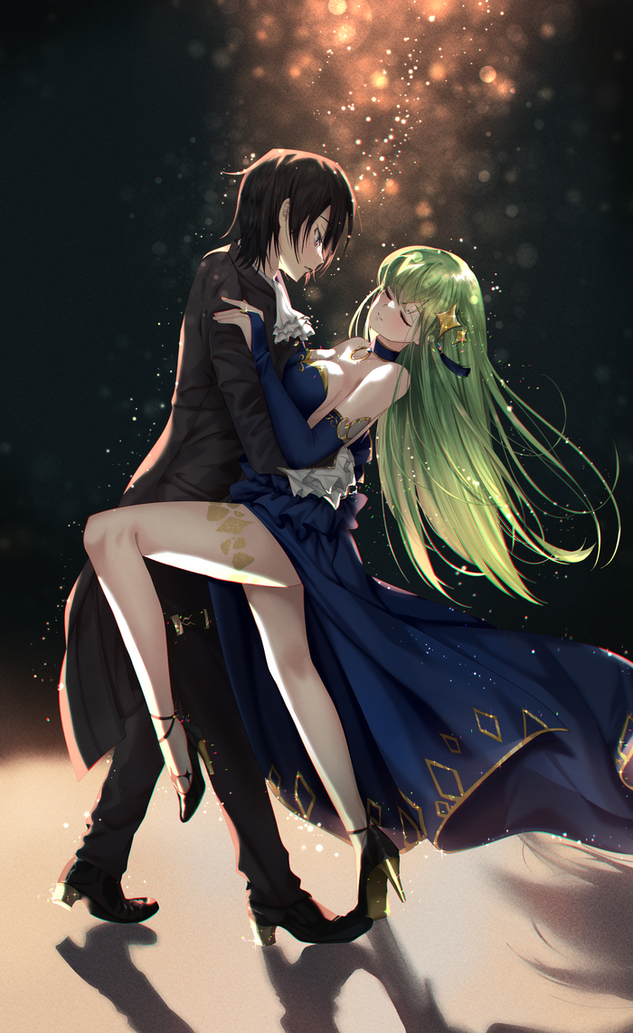   . Anime Art, , CC (Code Geass), Code Geass, Budgiepon, Lelouch Lamperouge, , 