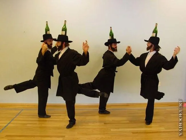 Jewish dance group Bottle Dancers USA from New York City - The photo, Dancing, Humor, USA, Jews