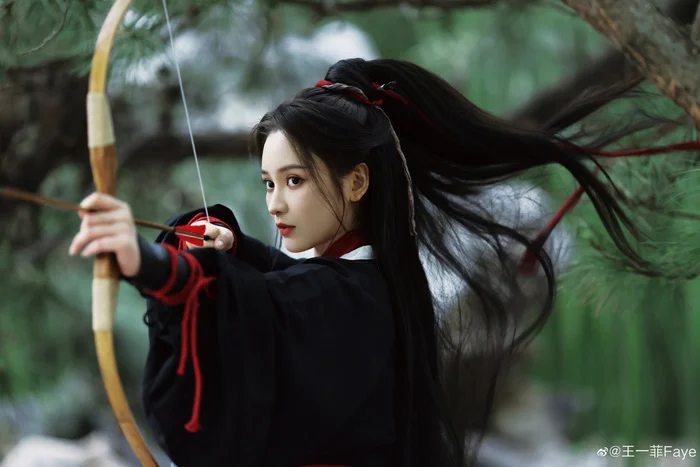 Poison arrow - Hanfu, China, Girls, The photo, Archery