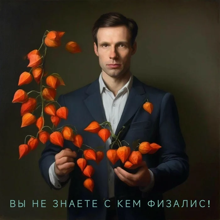 You don’t know who Physalis is with! - My, Fotozhaba, Artificial Intelligence, Masterpiece (Yandex)