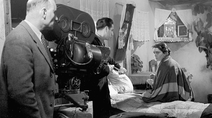 На съемках "Тихого Дона"