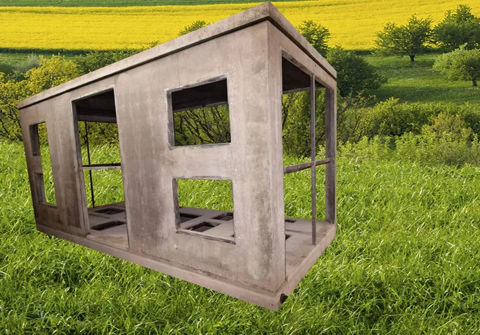 House of two modules (based on real photos) - My, Architecture, Izhs, The property, Modular house, Lodging, Affordable Housing, My house, Longpost, Series Affordable and durable homes including modular