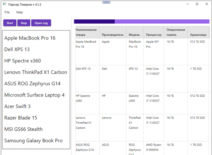 Парсер товаров (с ChatGPT под капотом)