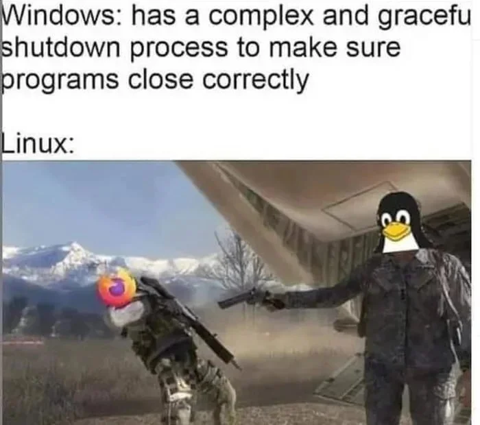 Linux people, are you okay? - Linux, Programming, Firefox, Browser, Picture with text