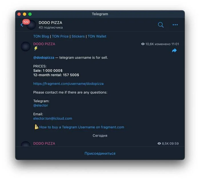 Dodo Pizza sued Telegram - Dodo Pizza, Pavel Durov, Telegram, Social networks, Users