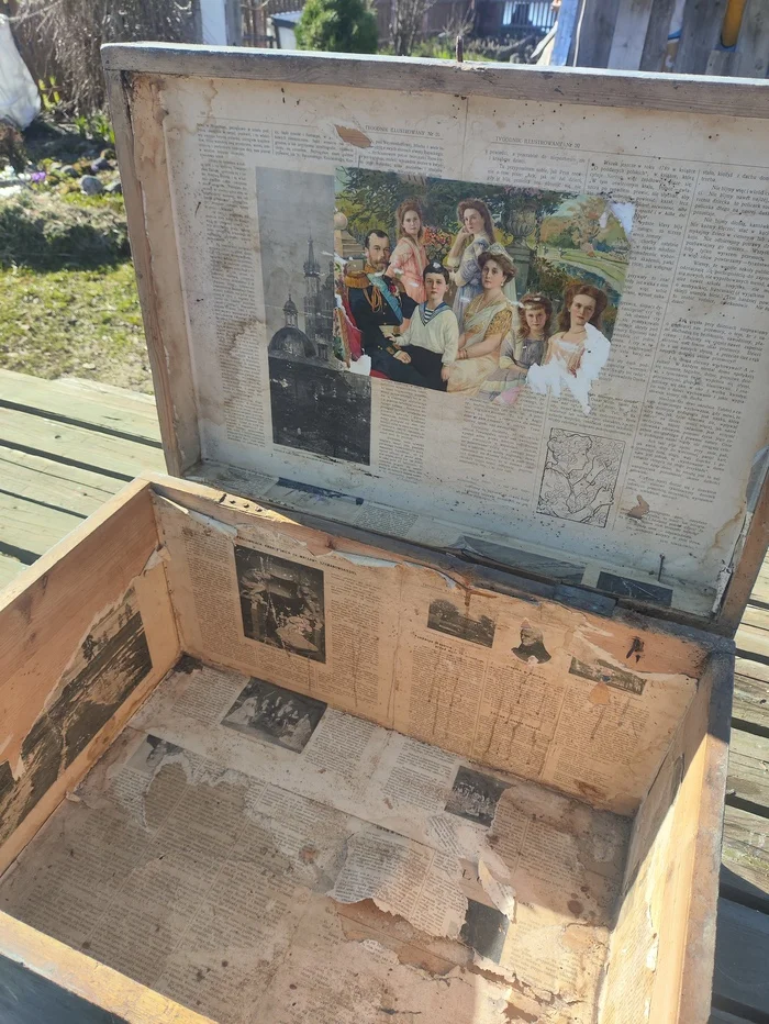 Reply to the post “Once upon a time there was a chest” - My, With your own hands, Restoration, Old things, New life, Needlework, Rukozhop, Box, Reply to post, Longpost