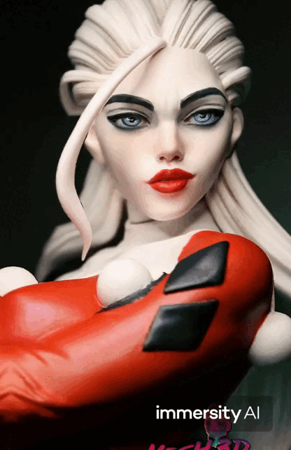  Harley Quinn.    3d  esMonster Marvel, DC Comics, ,  , , 3D , 3D ,  , , ,   , , 