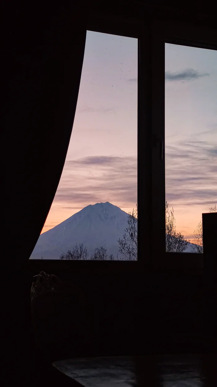 Dawn - My, Volcano, Kamchatka, dawn, Дальний Восток