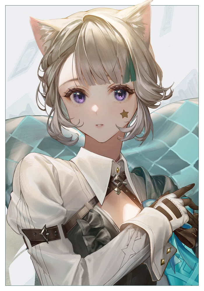  Genshin Impact, Lynette (Genshin Impact), , , , Anime Art, , Animal Ears, , Lyney (Genshin Impact), 