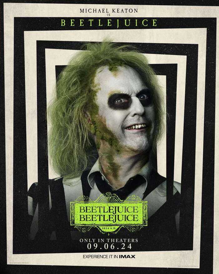 News on the film Beetlejuice Beetlejuice - news, Movies, Film and TV series news, Beetlejuice, USA, Warner brothers, Poster, Trailer, Comedy, Fantasy, Horror, Screen adaptation, Continuation, Tim Burton, Humor, Black humor, Director, Actors and actresses, Roles, Plot, Video, Youtube, Longpost