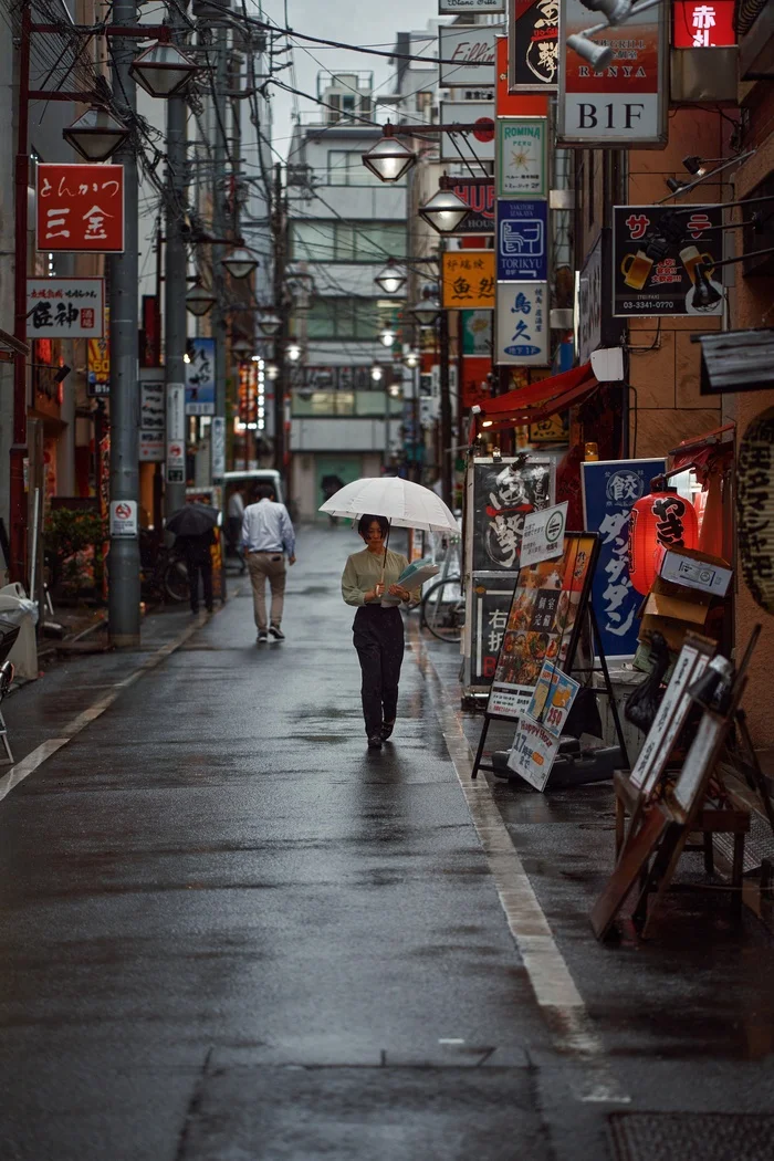 Umbrellas in Tokyo - My, The photo, Japan, Tokyo, Sony, Travels, Longpost, City walk, Umbrella