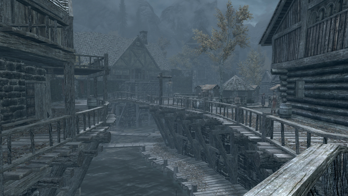 Каналы и пасмурная погода, аналог Питера в Скайриме