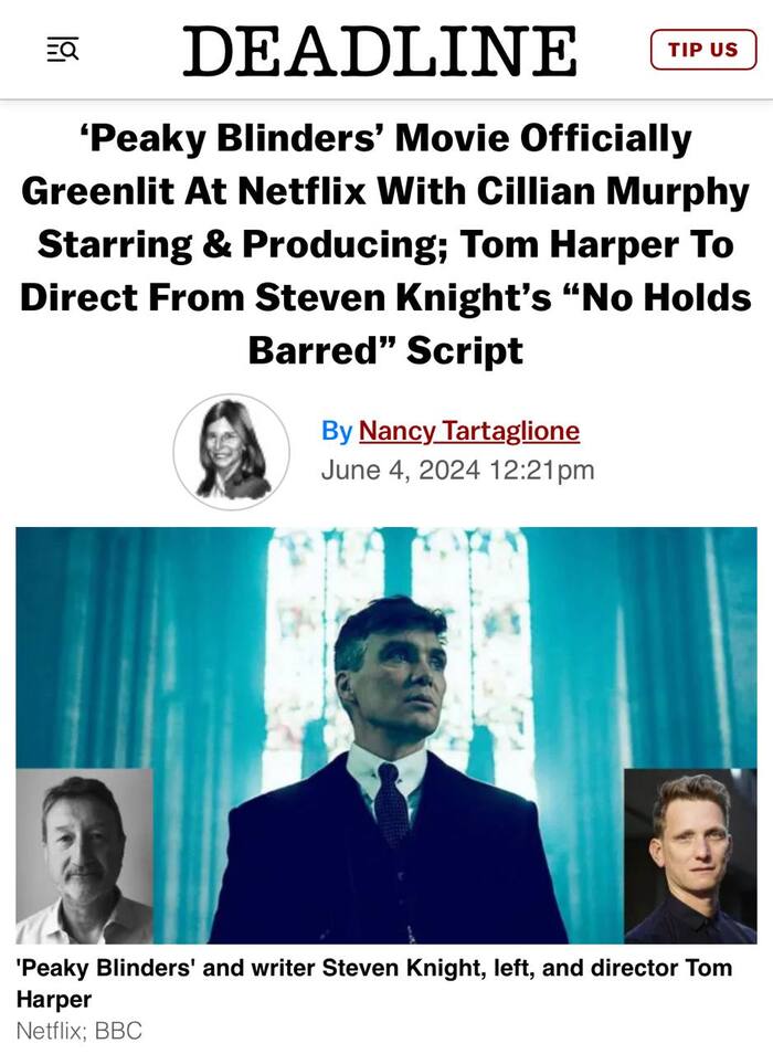 «Острые козырьки» возвращаются!