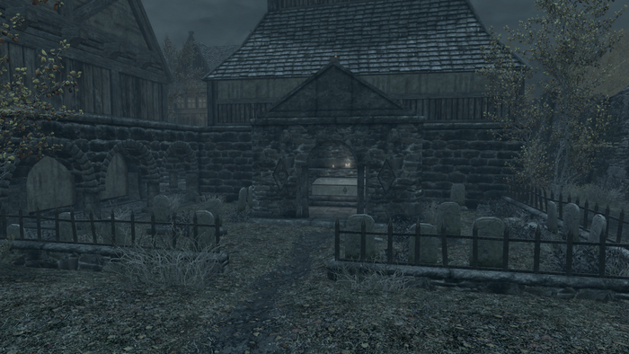 По мнению П. штаб-квартира Гильдии Воров находится под этой гробницей