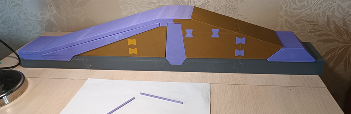 Фото финальной печати. Детали прошли предварительную сборку и готовятся к шкурению, грунтовке и окраске.