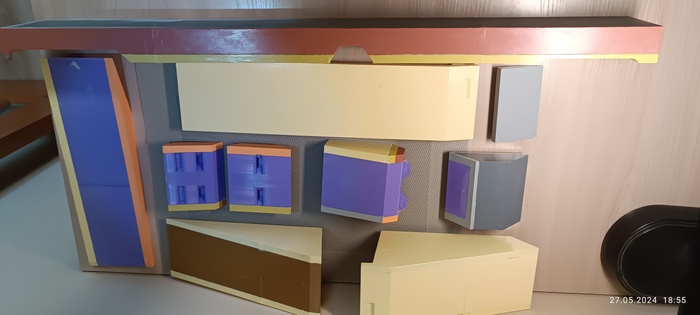 Разбор вид сверху