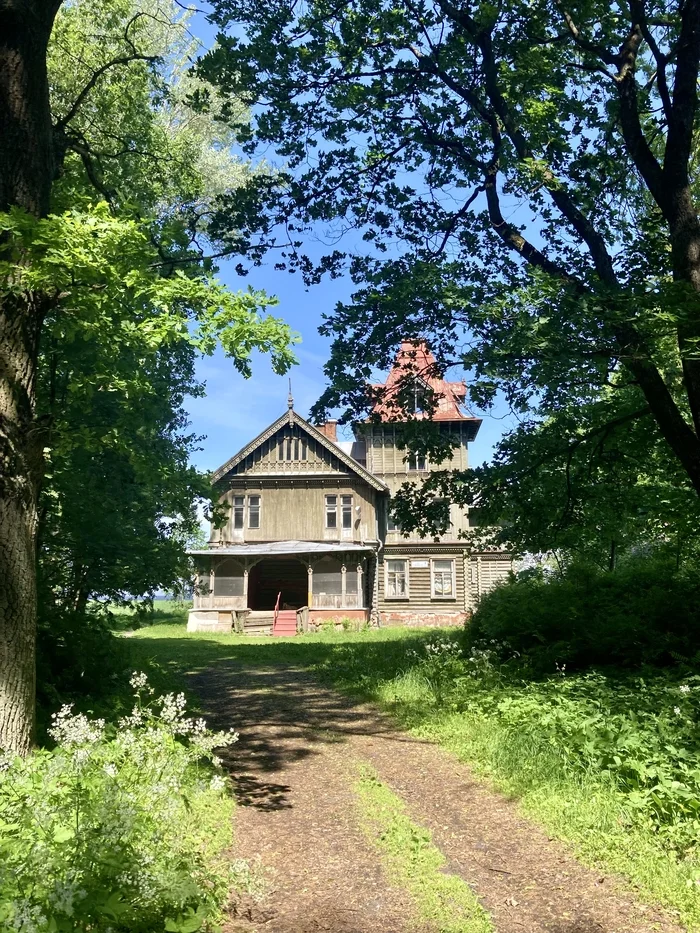 Dacha of M. N. Benois on the shore of the Gulf of Finland, Peterhof - My, Peterhof, The Gulf of Finland, Cultural heritage, Longpost