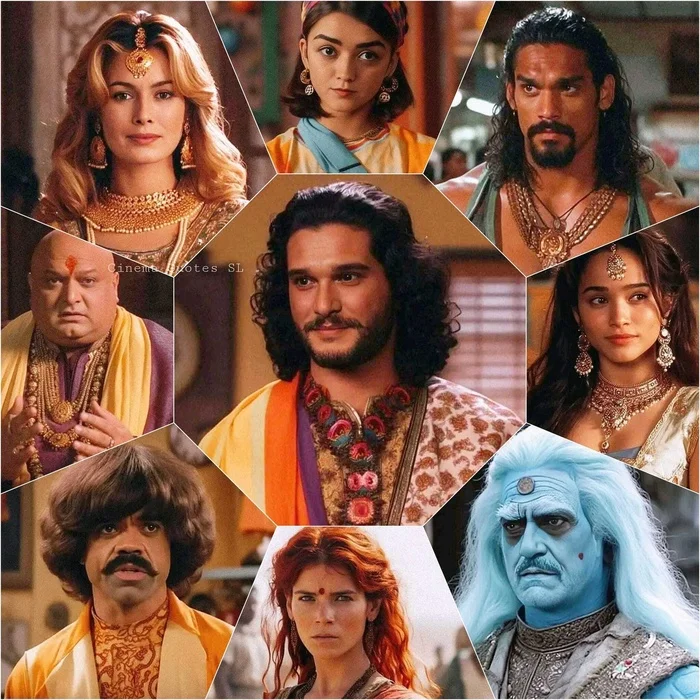 Game of Thrones in Bollywood - Game of Thrones, Bollywood, Neural network art, Repeat