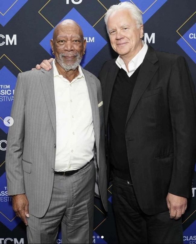 Morgan Freeman and Tim Robbins - Actors and actresses, The Shawshank Redemption, Tim Robbins, Morgan Freeman, Longpost