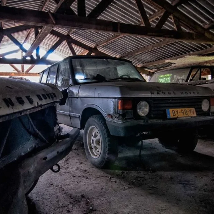 Abandoned garage with forgotten Range Rover - Abandoned, Travels, Netherlands (Holland), Abandoned cars, Longpost