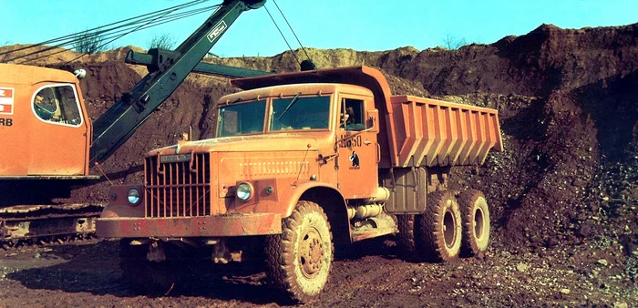 They cost as much as two Ladas and worked like crazy: why the British fell in love with KrAZ dump trucks - Auto, Technics, Truck, the USSR, Made in USSR, Retro car, Inventions, 70th, Longpost