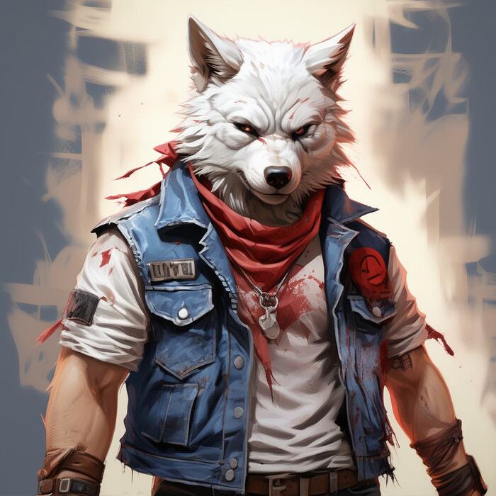    Wolfmks #33   street of rage   , , , Furry Art,  , , Furry wolf, , , Furry Raccoon