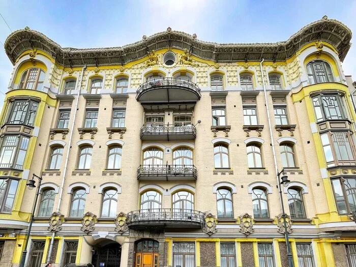 Isakov's apartment building on Prechistenka - My, Architecture, History, Building, Modern, Moscow, Longpost