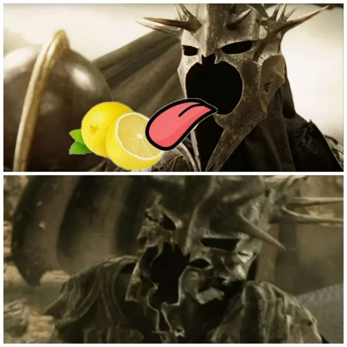 It's strange that no one has done this yet - My, Memes, Lemon, Lord of the Rings, Nazgul, Kislyatin