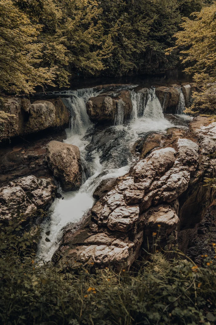 Martvili Canyon, Georgia - My, Waterfall, Canyon, Georgia, The photo, Nature, Longpost, Greenery, Water, Travels