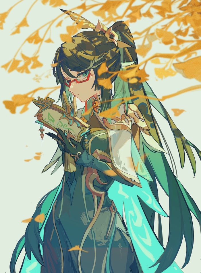   , Anime Art, Genshin Impact, Xianyun (Genshin Impact)