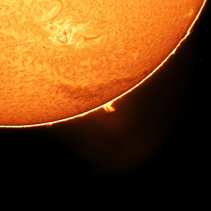 Solar chromosphere today - My, The sun, Astrophoto, Astronomy, The photo, Space, Longpost
