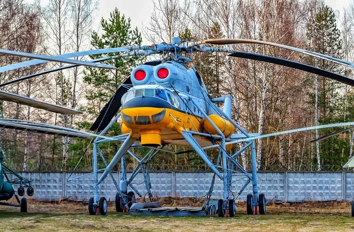 Mi-10 in Monino - Aviation, Helicopter, civil Aviation, Technics, The photo, From the network, Mi-10