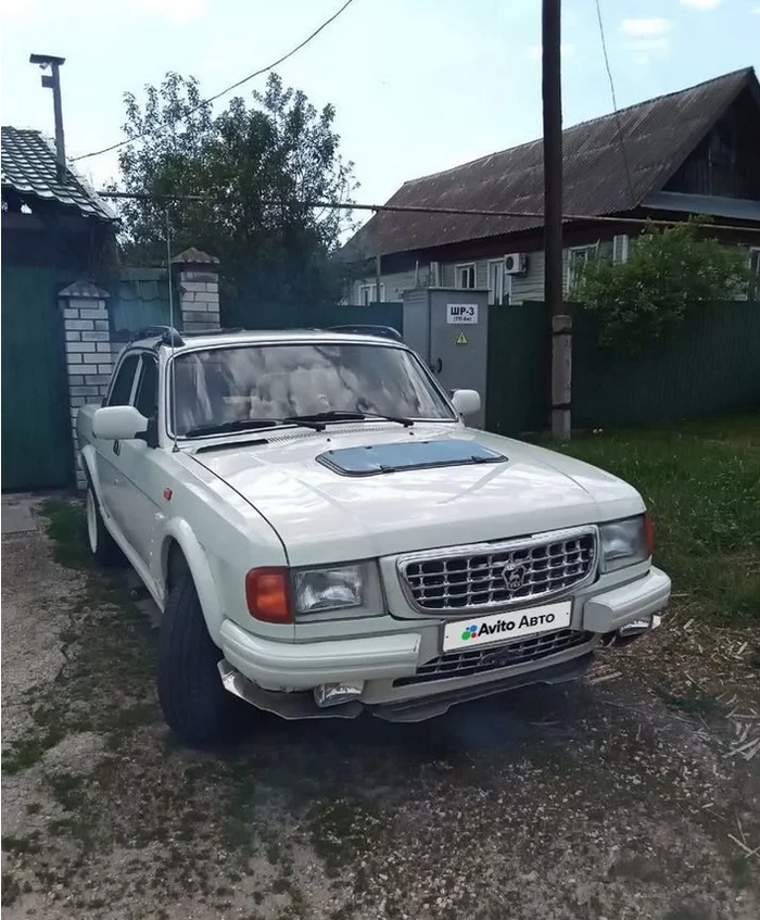 The fastest Volga in the Wild West - My, Auto, Collective farm tuning, Funny ads, Screenshot, Longpost