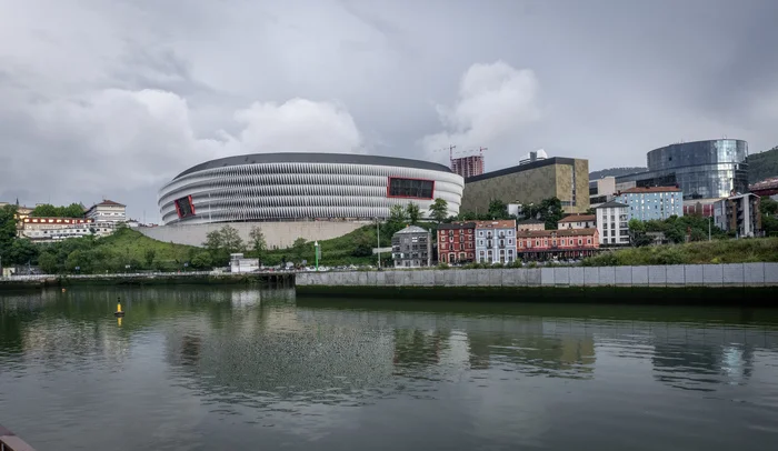 San Mames Stadium, Bilbao - My, Architecture, sights, Spain, Travels, Bilbao