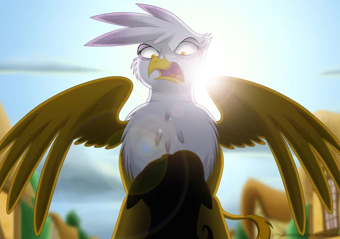 Angry Birdcat - My little pony, Gilda