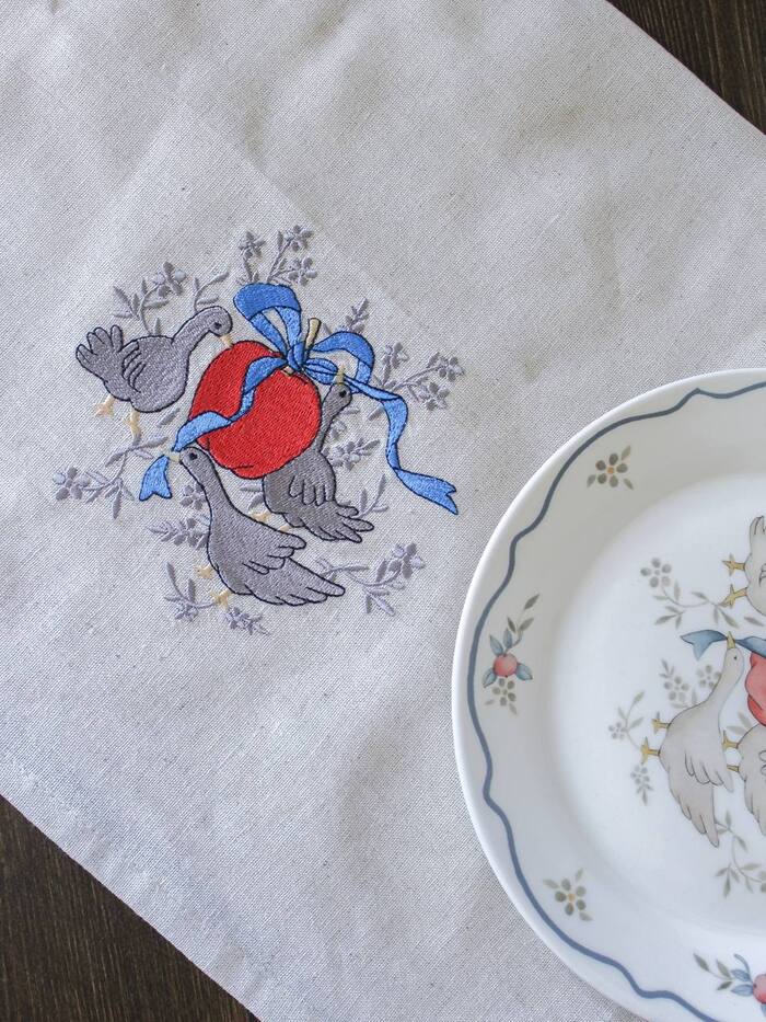 My embroidery in Farmhouse style - My, Embroidery, Machine embroidery, Towel, Longpost, Needlework without process