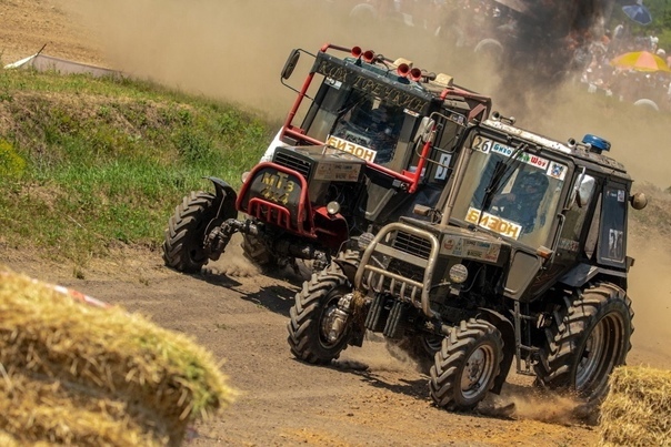 Tractor racing Bison Track Show in the Rostov region - Auto, Telegram (link), Tractor, Race, Longpost