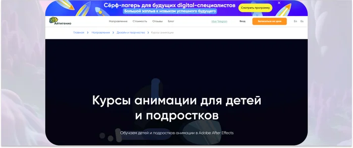 ТОП-15 базовых курсов по Adobe After Effects: обучение от онлайн-школ - Обучение, Удаленная работа, Онлайн-Курсы, Дизайн, Дизайнер, Анимация, Фриланс, 2D, 3D, Блоги компаний, Длиннопост