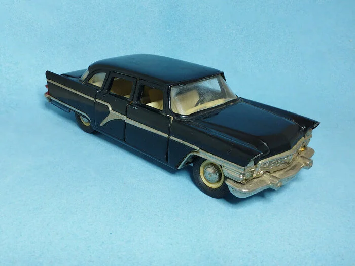 What part most often breaks on the Saratov Chaika GAZ-13? We fix it with 3D printing - My, Collecting, Modeling, Scale model, Collection, Restoration, Gaz-13 Chaika, Tantalum, Serzhik Modelist, 1:43, Recovery, 3D печать, 3D printer, 3D modeling, Tamiya, Painting miniatures, Longpost