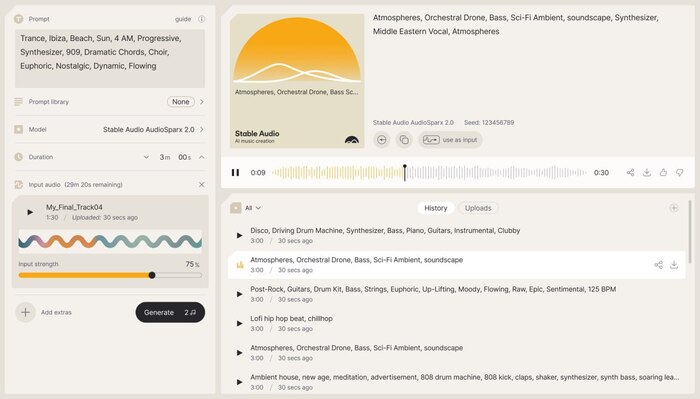 Stability AI опубликовала открытую модель Stable Audio