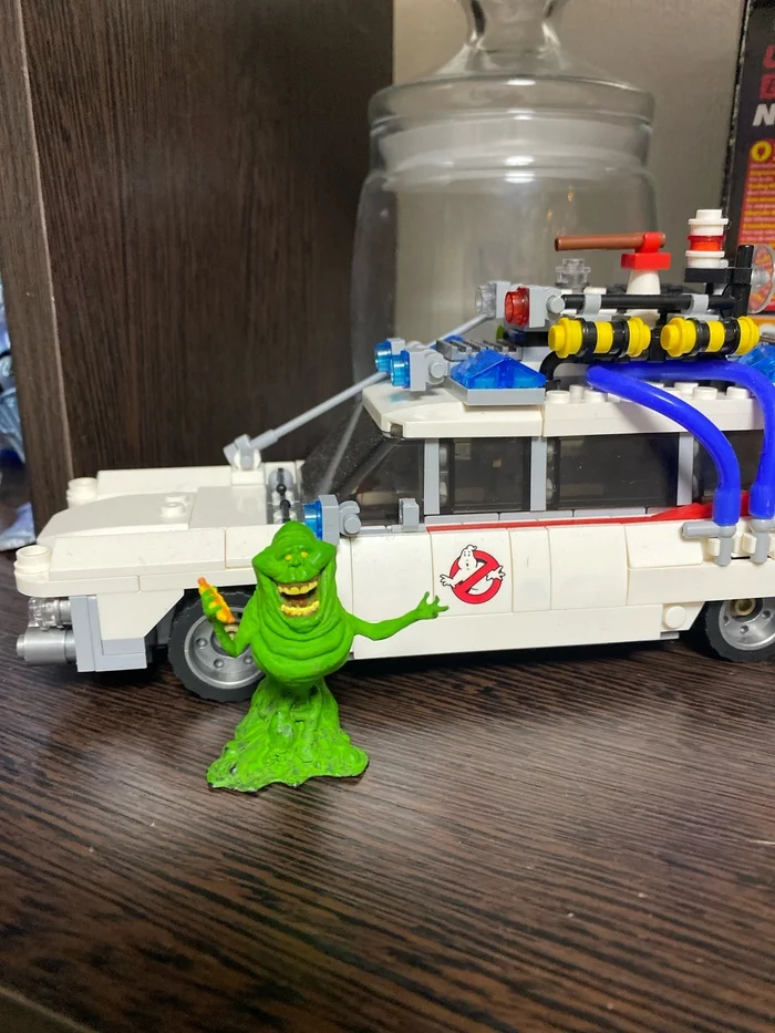 “Test of the pen” or the first assembly and painting of a mini-figure - My, Collectible figurines, Ghostbusters, Miniature, Painting miniatures