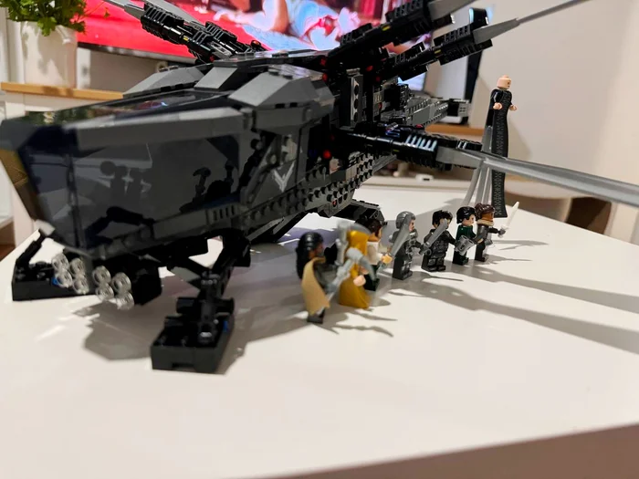 Хеликооптер, хеееликоптер - Моё, LEGO, Пятничный тег моё, Дюна, Орнитоптер, Дом Атрейдесов, Длиннопост, Серия О жизни