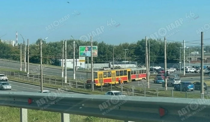 Reply to post: Kemerovo Tram - My, Safety, Tram, Kursk, Transport, Text, Reply to post