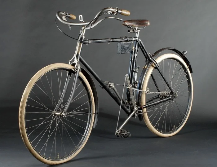 Bicycle 1905 - A bike, Video, Technologies, Unusual, Mechanism, Rarity, Inventions, Longpost
